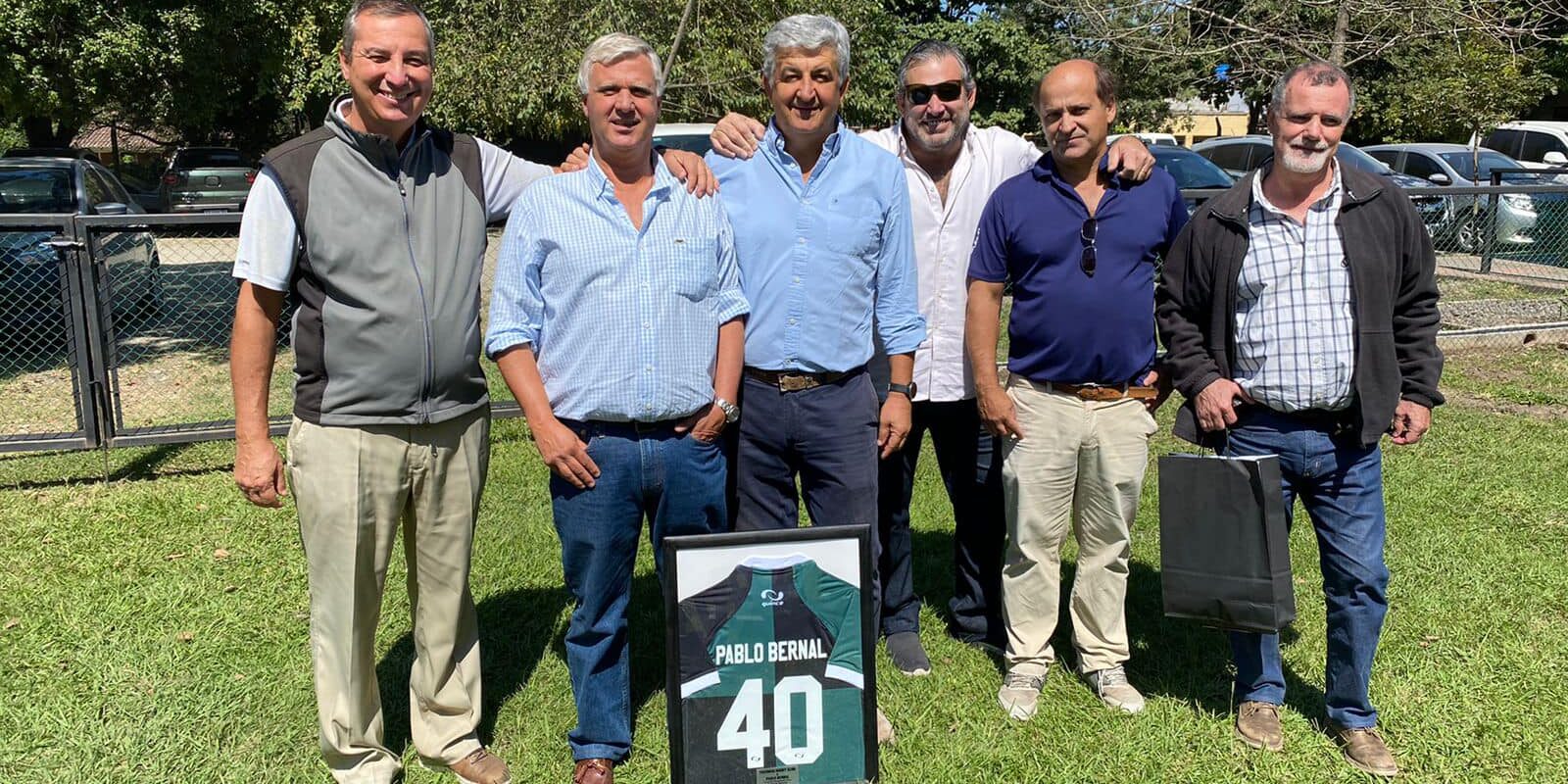 Comisión Directiva de Tucumán Rugby Club con Pablo Bernal