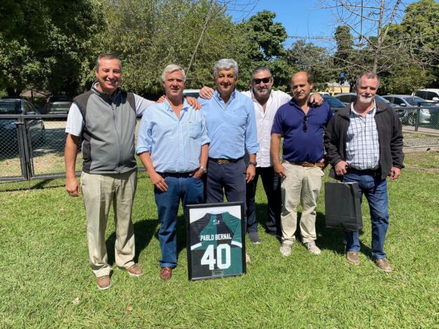 Comisión Directiva de Tucumán Rugby Club con Pablo Bernal